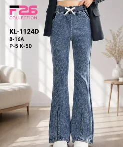 Spodnie JEANSY DZIECIĘCA,size 8-16lat,Paczka 5szt,1kolor