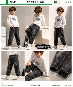 Spodnie JEANSY DZIECIĘCA,size 3-8lat,Paczka 5szt ,1kolor