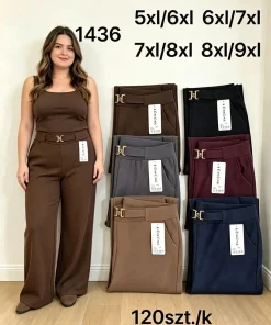 Spodnie Damskie,size 5/6-8/9xl,paczka 12szt,mix kolor
