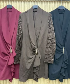Sukienki Damskie WŁOSKA,Size uni,paczka 6szt, mix kolor