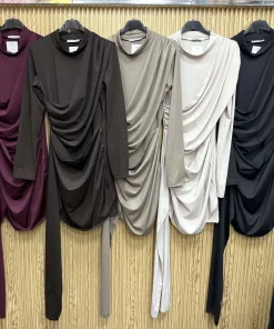 Sukienki Damskie WŁOSKA,Size uni,paczka 6szt, mix kolor