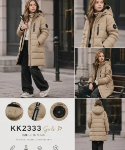 Kurtki DZIECIĘCA,size 8-16lat,Paczka 5szt ,1 kolor