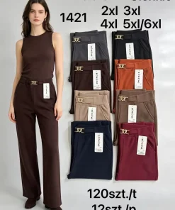 Spodnie Damskie,size 2/3-5/6xl,paczka 12szt,mix kolor