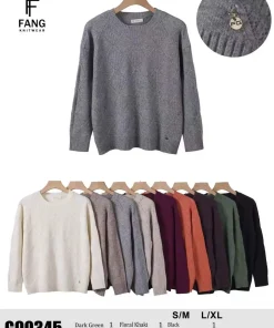 Swetry damskie,size s/m-l/xl,paczka 12szt,mix kolor