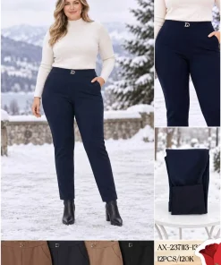 Spodnie Damskie,size 2xl-7xl,paczka 12szt,mix kolor