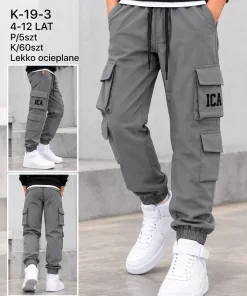 Spodnie DZIECIĘCA,size 4-12lat,Paczka 5szt,1kolor