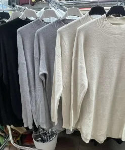 Swetry damskie,size uni,paczka 6szt,mix kolor