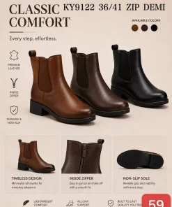 Buty Botki DAMSKIE 36-41 12par)