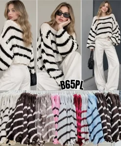 Swetry Damskie,size uni,paczka 6szt,mix kolor