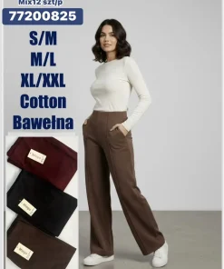 Spodnie Damskie,size s/m-xl/2xl,Paczka 12szt ,mix kolor