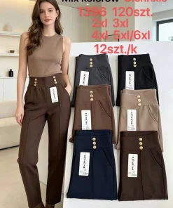 Spodnie Damskie,size 2/3-5/6xl,Paczka 12szt,mix kolor