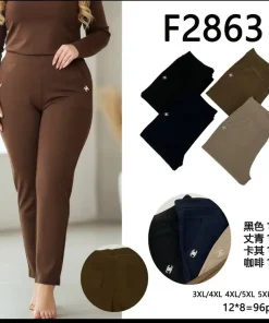 Spodnie Damskie,size 3/4-5/6xl,Paczka 12szt ,mix kolor