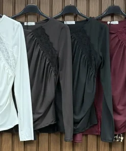 Bluzki Damskie WŁOSKA,Size uni,paczka 6szt, mix kolor