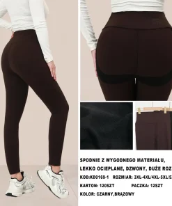 Leginsy Damskie,size 3/4-5/6xl,Paczka 12szt,mix kolor