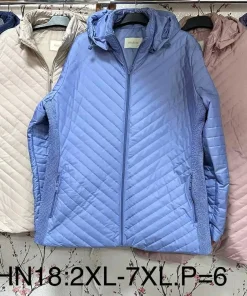 Kurtki damskie,size 2-7xl,Paczka 6szt ,1kolor