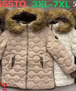 Kurtki Damskie,size 3xl-7xl,Paczka 5szt ,1 kolor