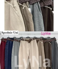 Spodnie Damskie WŁOSKA,Size uni,paczka 6szt, mix kolor