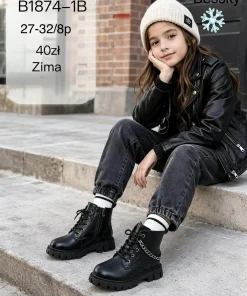 Buty Botki DZIECIĘCE (27-32, 8par)
