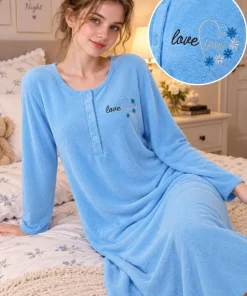 Koszule nocne Damskie,size m-3xl,Paczka 10szt,mix kolor