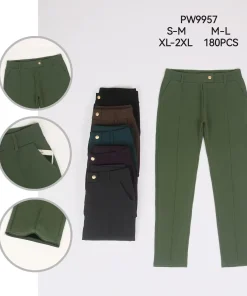 Spodnie Damskie,size s/m-xl/2xl,Paczka 12szt,mix kolor