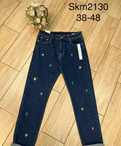 Jeansy Damskie, size 38-48,paczka 10szt,1kolor