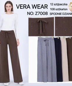 Spodnie Damskie,size uni,Paczka 12szt,mix kolor