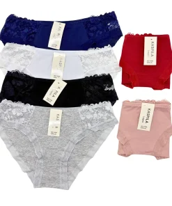Majtki Damskie,size m-xl,Paczka 24szt ,mix kolor