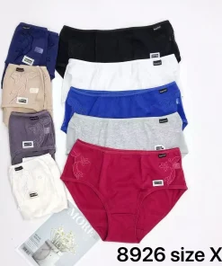 Majtki Damskie, size xl,paczka 24szt,mix kolor