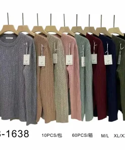 Swetry Damskie ,Size m/l-xl/2xl,paczka 10szt, mix kolor