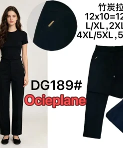 Spodnie Damskie,size l/xl-5xl/6xl,Paczka 12szt,1kolor