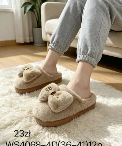 Buty Kapcie DAMSKIE 36-41 12par)