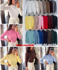 Swetry damskie,size uni,paczka 6szt,mix kolor