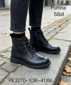 Buty Botki DAMSKIE (36-41, 8par)