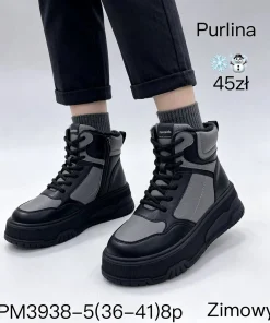 Buty Botki DAMSKIE (36-41 8par)