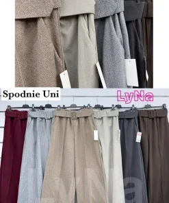 Spodnie Damskie WŁOSKA,Size uni,paczka 6szt, mix kolor