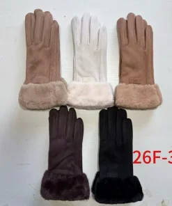 Rękawiczki damskie,paczka 12szt,mix kolor