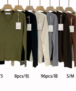 Swetry damskie,size s/m-l/xl,paczka 8szt,mix kolor