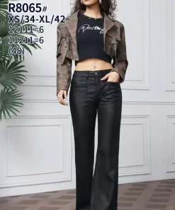 Spodnie skórzane Damskie,size xs-xl,paczka 12szt,1kolor