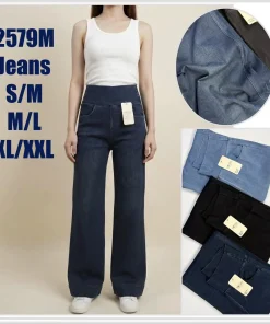 Jeansy Damskie, size s/m-xl/2xl,paczka 12szt,mix kolor
