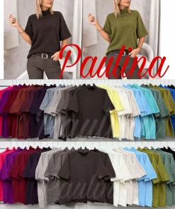 Swetry Damskie WŁOSKA,Size uni,paczka 6szt, mix kolor