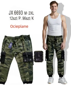 Spodnie MĘSKA ,size m-2xl,paczka 12szt,mix kolor