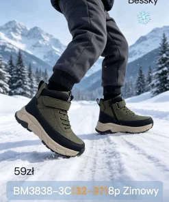 Buty Botki DZIECIĘCE (32-37 8par)