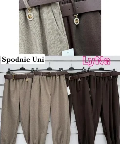 Spodnie Damskie WŁOSKA,Size uni,paczka 6szt, mix kolor