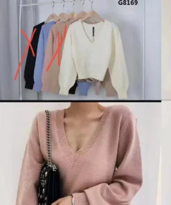 Swetry Damskie,size uni,Paczka 12szt ,mix kolor