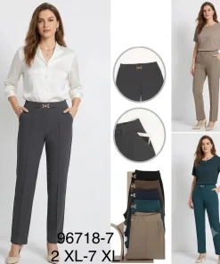 Spodnie Damskie,size 2xl-7xl,Paczka 12szt,mix kolor