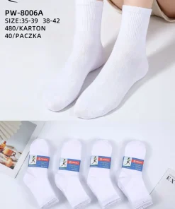 Skarpety Damskie,size 35-42,Paczka 40szt,1 kolor