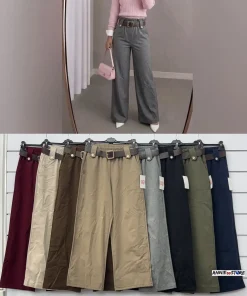 Spodnie Damskie WŁOSKA,Size uni,paczka 6szt, mix kolor