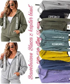 Bluzy Damskie,size uni,Paczka 6szt,mix kolor