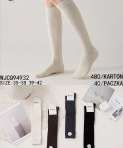 Pończochy Damskie,size 35-42,Paczka 40szt,mix kolor