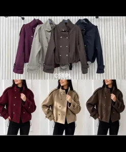 Kurtki Damskie WŁOSKA,Size uni,paczka 6szt, mix kolor